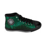 Buy  Da Vinci Green Women's High-top Sneakers by Neoclassical Pop Art online fashion brand 