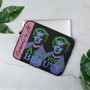 trendy Hollywood star, Marilyn Monroe green Purple light pink Colorful designer Laptop Sleeve by Neoclassical Pop Art Online Brand online store