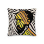 Van Gogh Self Portrait Throw Pillow Black and White Zebra Décor