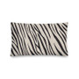 Da Vinci Sforza Square Decorative Pillow Black and White Zebra Décor  by Neoclassical Pop Art online brand store