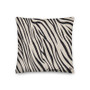 buy Leonardo Da Vinci Square Accent Pillow eduard manet Black and White Zebra Décor by Neoclassical Pop Art 