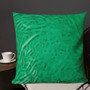 Goya green Premium decorative throw pillow Pillow by Neoclassical Pop Art designer online art fashion and design brand store
