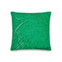 Goya green Premium decorative throw pillow Pillow by Neoclassical Pop Art designer online art fashion and design brand store