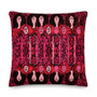 On sale Gustav Klimt red Premium decorative throw pillow Pillow by Neoclassical Pop Art designer online art fashion and design brand store 