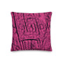 On sale Rembrandt sweet Pink Premium throw  Pillow  by Neoclassical Pop Art online designer brand for home and living 