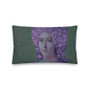 on sale Jacques-Louis David Countess portrait made into Green Lavender purple Throw Pillows by Neoclassical Pop Art online Art Fashion and design brand 