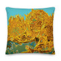 on sale Sunflowers Shine decorative  Vincent Van Gogh Accent Throw Pillow by Neoclassical Pop Art online art fashion design brand 