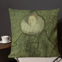 Sir Peter Paul Rubens Old Masters Collection  olive green Antique artistic throw pillow olive green by Neoclassical Pop Art  online brand store