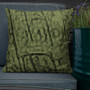 Sir Peter Paul Rubens Old Masters Collection  olive green Antique artistic throw pillow olive green by Neoclassical Pop Art  online brand store