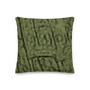Sir Peter Paul Rubens Old Masters Collection  olive green Antique artistic throw pillow olive green by Neoclassical Pop Art  online brand store