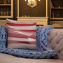 Henry Peters Gray Rectangular american flag decorative throw pillows by Neoclassical Pop Art  online art fashion and design home decor brand
