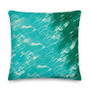 On sale Turquoise Old Masters pillow for sale online by Neoclassical Pop Art online designer art fashion and design brand  