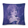 purple Old Masters pillow art fashion and design