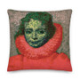 Sir Peter Paul Rubens "Infanta Isabella" pink green colorful throw pillows Accent Pillow