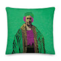 Rembrandt green pink decorative throe pillow Pillow art fashion design