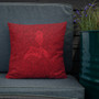 On sale Velazquez Portrait red Premium decorative throw pillow Pillow by Neoclassical Pop Art designer online art fashion and design brand store 