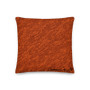 Velazquez Portrait Orange Premium decorative throw pillow Pillow by Neoclassical Pop Art designer online art fashion and design brand store