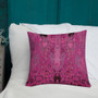 On sale Gustav Klimt pink  Boho chic Pop Art decorative Premium throe pillow Pillow by Neoclassical Pop Art online art fashion design brand  store 