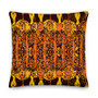 On sale Gustav Klimt Orange Yellow Premium decorative throw pillow Pillow by Neoclassical Pop Art designer online art fashion and design brand store 