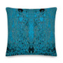 Gustav Klimt light blue decorative throe pillow Pillow art fashion design