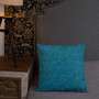 On sale Velazquez Portrait blue Premium decorative throw pillow Pillow by Neoclassical Pop Art designer online art fashion and design brand store 
