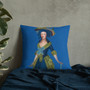 On sale Goya Blue Premium decorative throw pillow Pillow by Neoclassical Pop Art designer online art fashion and design brand store 