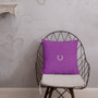 On sale medium purple Premium decorative greek art throw Pillow by Neoclassical Pop Art designer online art fashion and design brand store 