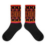 on sale Klimt Orange Pink Bohemian Chic cool Socks by Neoclassical pop art online designer brand 