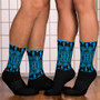 on sale Klimt cool Blue Bohemian Chic trendy Socks by Neoclassical pop art online designer brand  store 