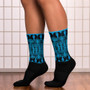 on sale Klimt cool Blue Bohemian Chic the best Socks by Neoclassical pop art online designer brand  store 