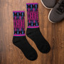 on sale Klimt fancy Purple Pink Black Bohemian Chic Socks by Neoclassical pop art online designer brand  store 