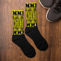 on sale Klimt coolest Yellow Black Bohemian Chic collectible Socks by Neoclassical pop art online designer brand  store 