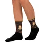 Collectible Diego Valazquez Infanta Dona Maria  Brown  kawaii art socks by Neoclassical Pop Art online brand store