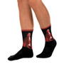 Goya Duke Portrait Red Brown Art Socks
