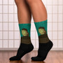 on sale Collectible Bellini Self Portrait art socks by Neoclassical Pop Art online brand store 