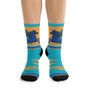 Da Vinci Race Horse Ankle Socks