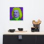 On Sale Johann Sebastian Bach |Baroque Pop Art Portrait in Purple Green Lime by Neoclassical Pop Art