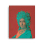 Louis David Orange Coral Print on Canvas