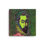 El Greco Pop Poet Portrait Pink Green Mint Print on Canvas by Neoclassical Pop Art