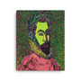 El Greco Pop Poet Portrait Pink Green Mint Print on Canvas by Neoclassical Pop Art
