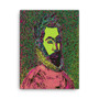 El Greco Pop Poet Portrait Pink Green Mint Print on Canvas by Neoclassical Pop Art