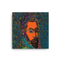 El Greco Pop Poert Portrait Orange Blue Green Print on Canvas  by Neoclassical Pop Art