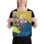 Beethoven | Blond Blue  Messe Print On Canvas