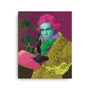 On Sale Beethoven Pop Portrait in Green Pink Yellow Print on  by Neoclassical Pop Art