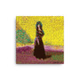 Goya The Black Duchess in Pink Yellow Print on Canvas by Neoclassical Pop Art