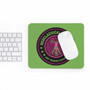 On Sale Da Vinci  Vitruvuan Man Pink Green Mousepad by Neoclassical Pop Art