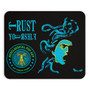Caravaggio Blue Green Medusa Mousepad