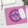 On Sale Da Vinci  Vitruvian Angel Pink Purple Mousepad by Neoclassical Pop Art