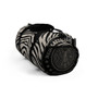 On Sale Da Vinci Vitruvian Man Zebra Duffel Bag  by Neoclassical Pop Art