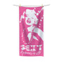 On Sale  Marilyn Monroe Pop Portrait Hot Pink White Decorative Bath Towel by Neoclassical Pop Art